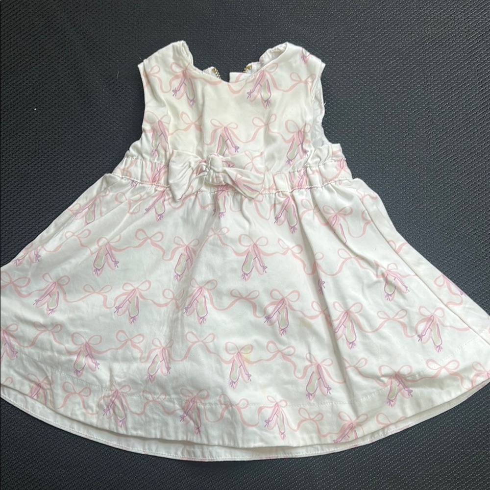 kate spade White and Pink Kids Dress